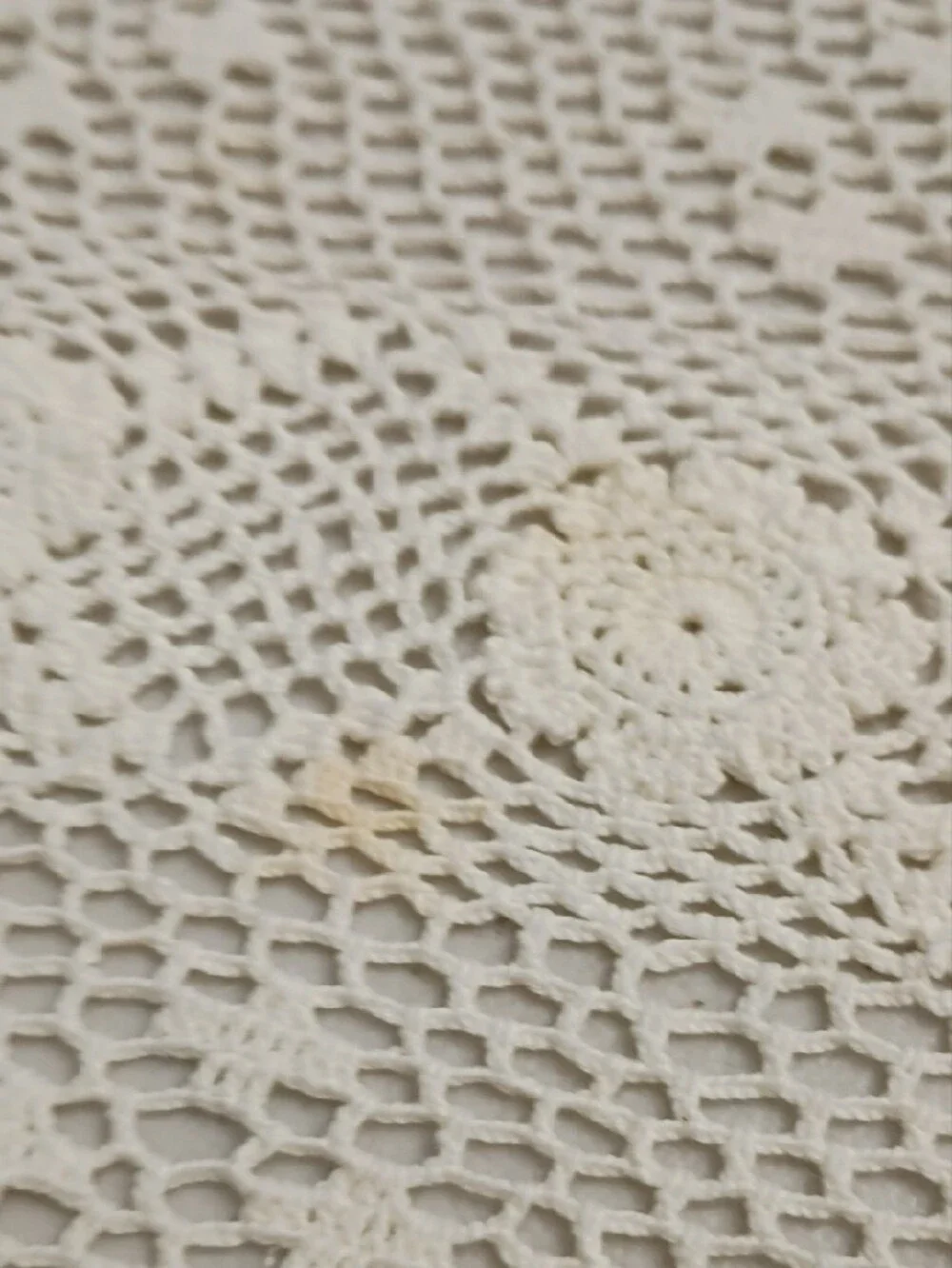 Vintage handcrafted crochet